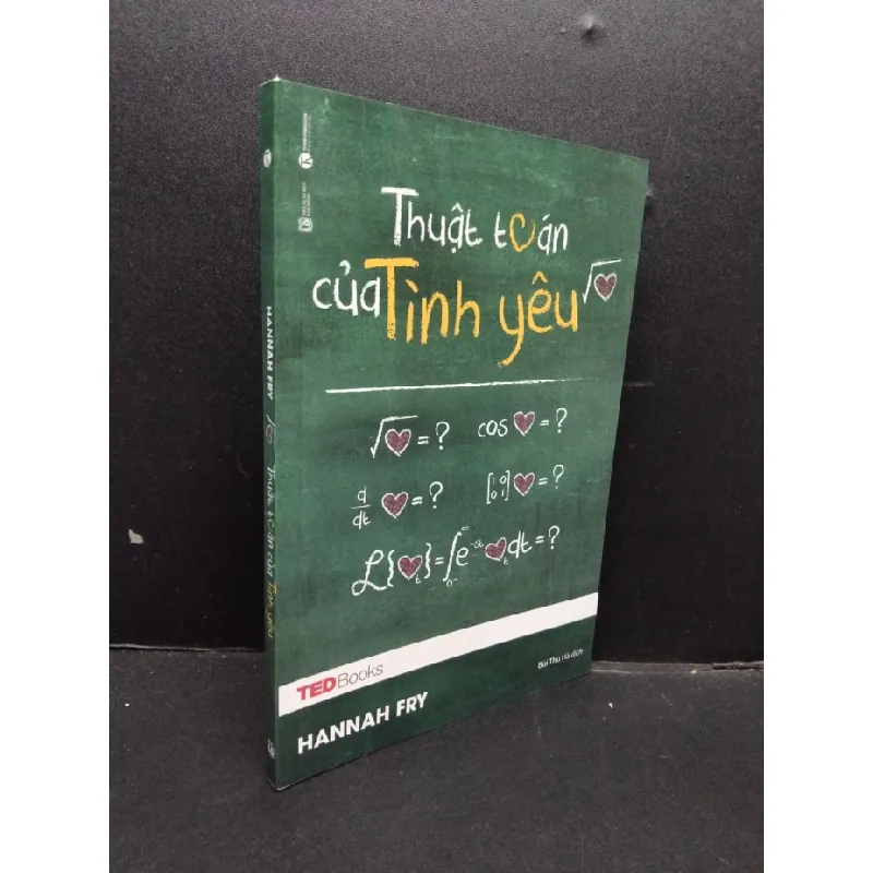 [Sách Cũ SCGR] Thuật toán của tình yêu mới 90% bẩn nhẹ 2017 HCM1008 Hannah Fry KỸ NĂNG 677272