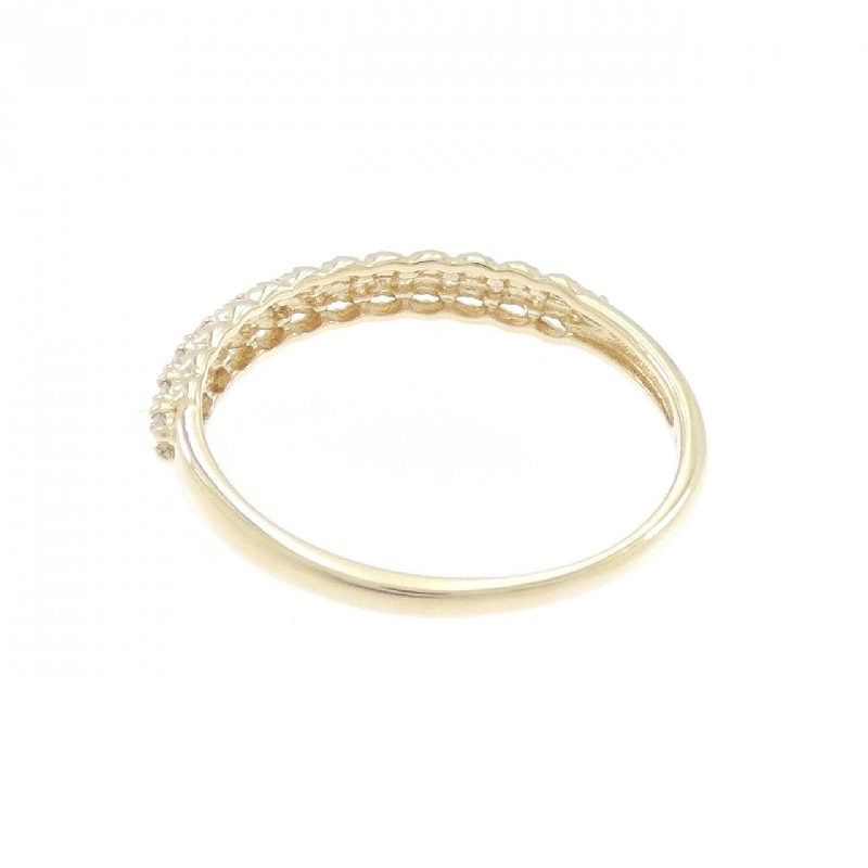 Nhẫn kim cương K10YG 0.14CT - Hàng hiệu Authentic 848898