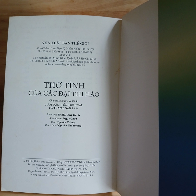 Thơ Tình Của Các Đại Thi Hào - Ngọc Châu dịch 519101