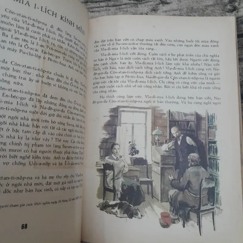 Cuộc đời của LÊ NIN. TG Maria Pri lê gia ê va. NXB Kim Đồng 1980 739127