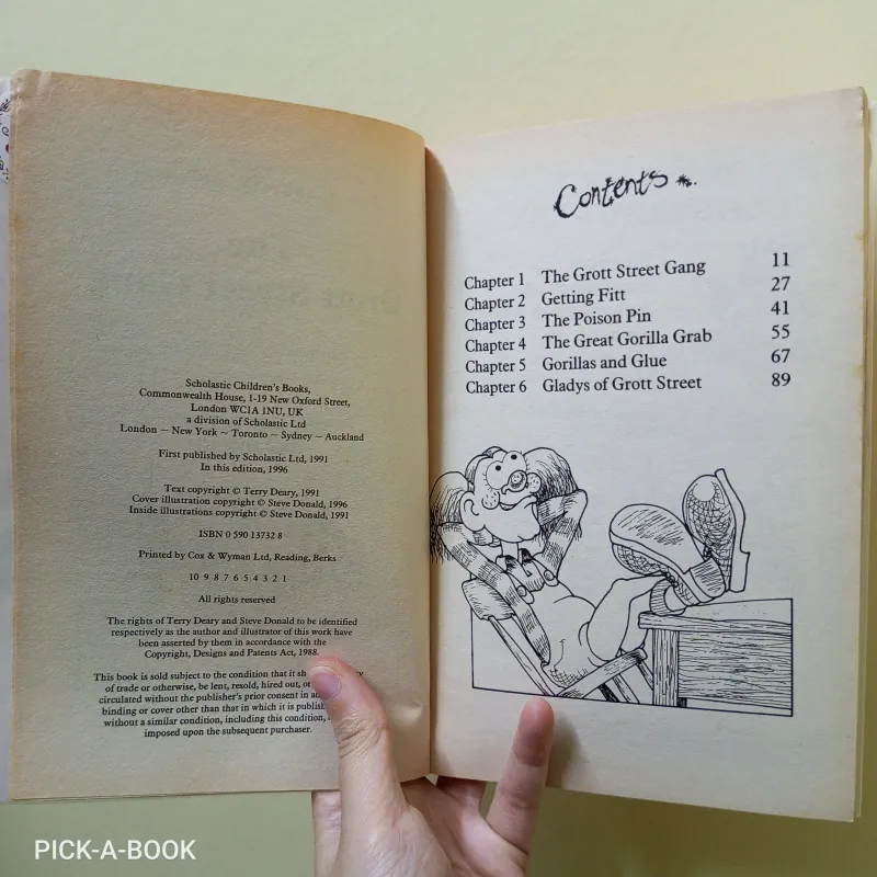 Truyện luyện đọc Tiếng Anh trẻ em Young Hippo School: The Grott Street Gang 992074