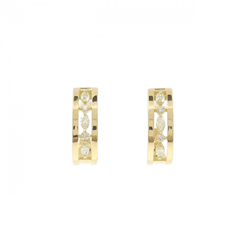 K18YG Bông tai kim cương 0.26CT - Hàng hiệu Chính hãng 872069