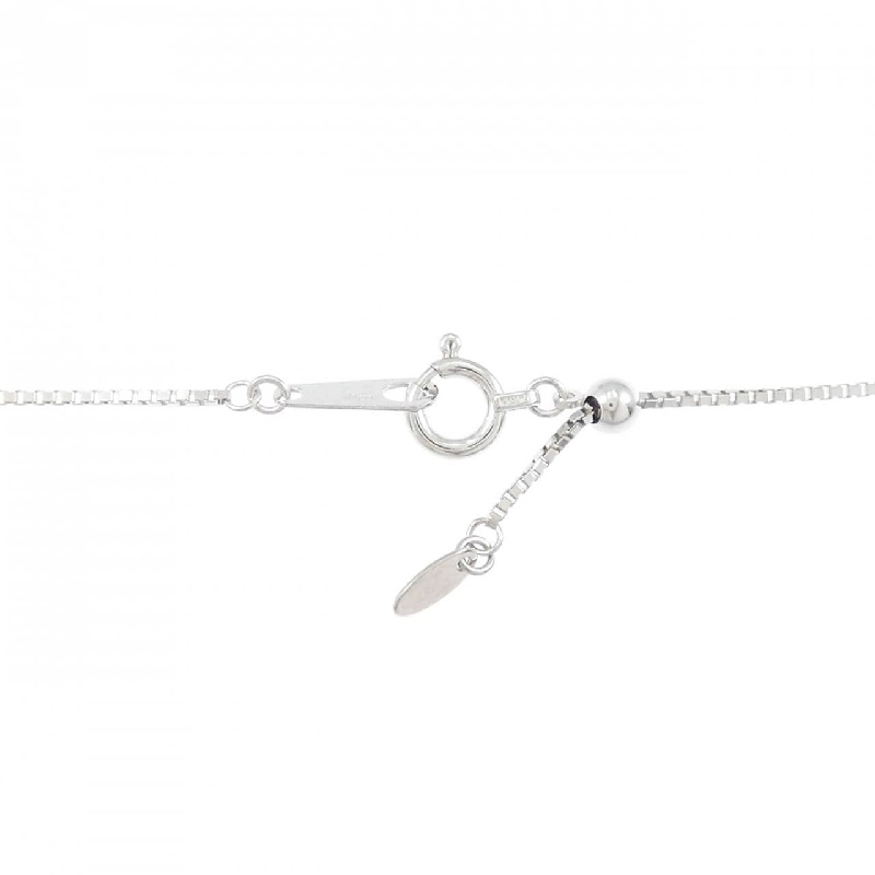 K18WG Mặt dây chuyền opal đen 0.809CT - Hàng hiệu Authentic 857115