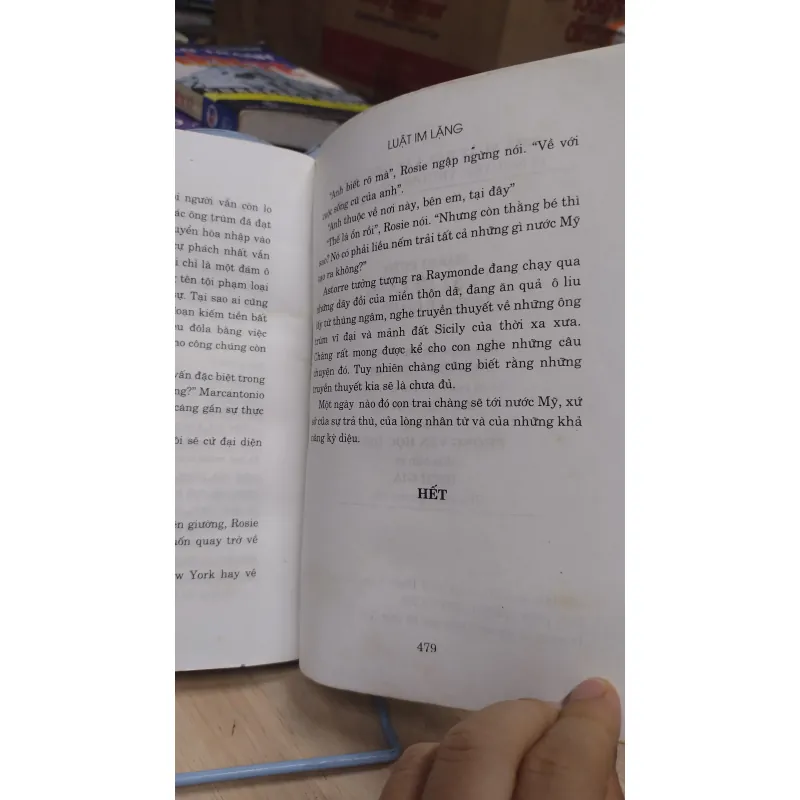 Sách: Luật Im Lặng - TG: Mario Puzo (A3) 1026729