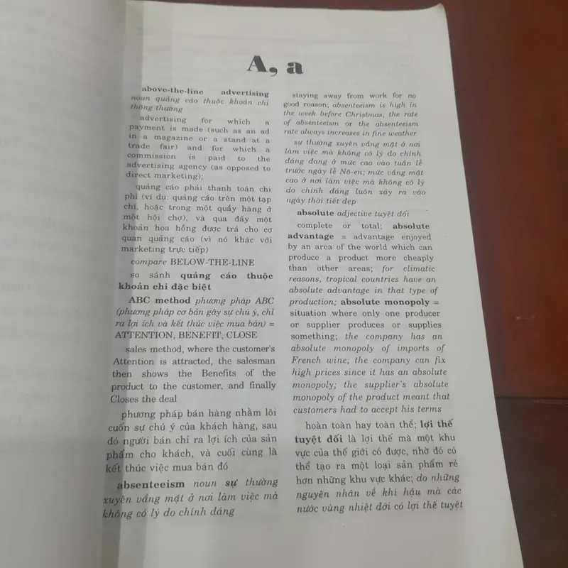 Từ điển kinh doanh & tiếp thị hiện đại 174553