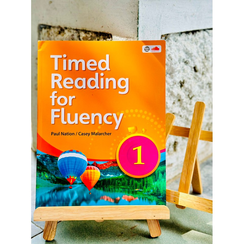 Bộ sách Timed reading for fluency (bộ 4 cuốn có file nghe) 194653