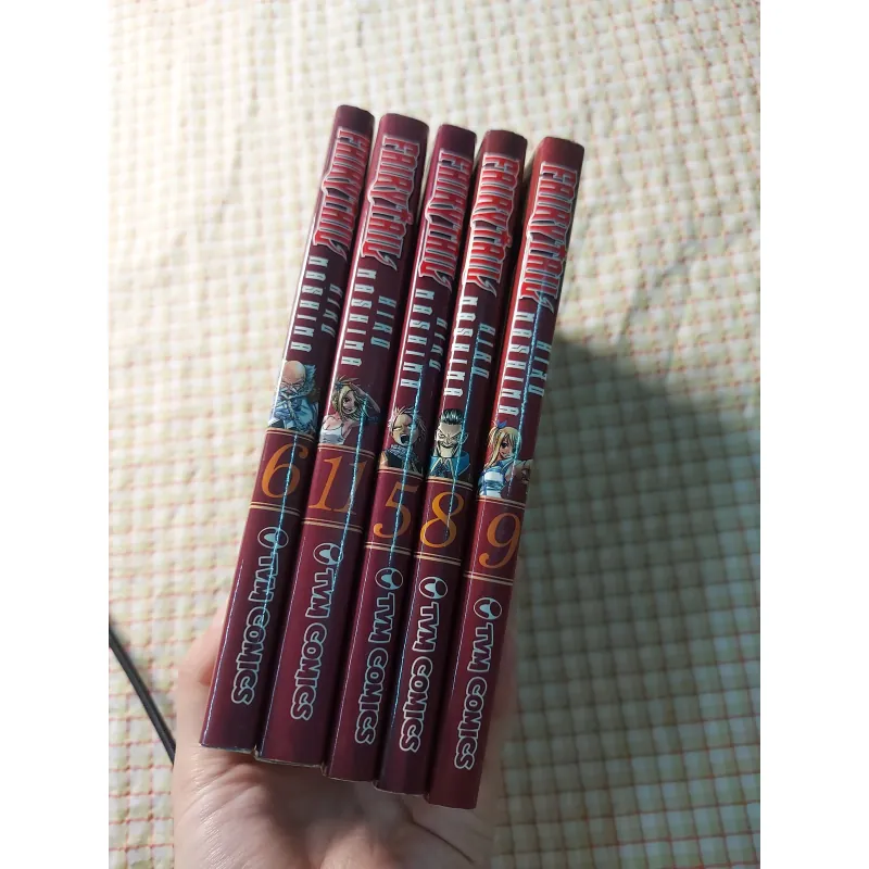 COMBO 5 CUỐN FAIRY TAIL - HỘI PHÁP SƯ - TẬP 5, 6, 8, 9, 11 713712