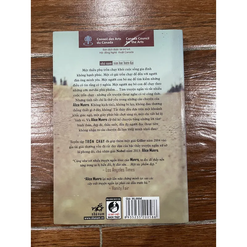 Trốn chạy - Alice Munro (k1) 717354