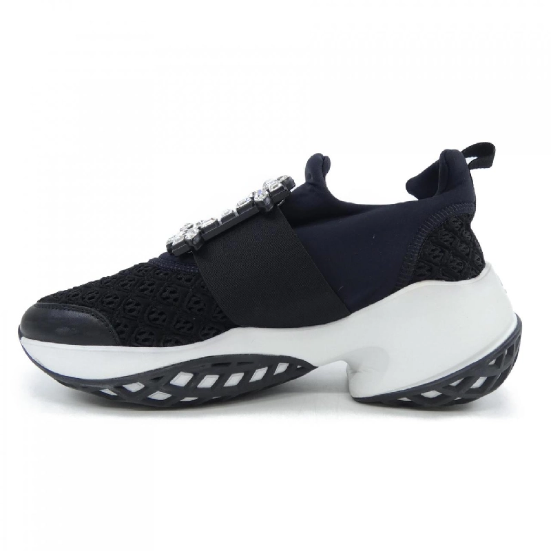 Giày sneaker ROGER VIVIER Viv' Run Strass Buckle - Hàng hiệu Authentic 828137