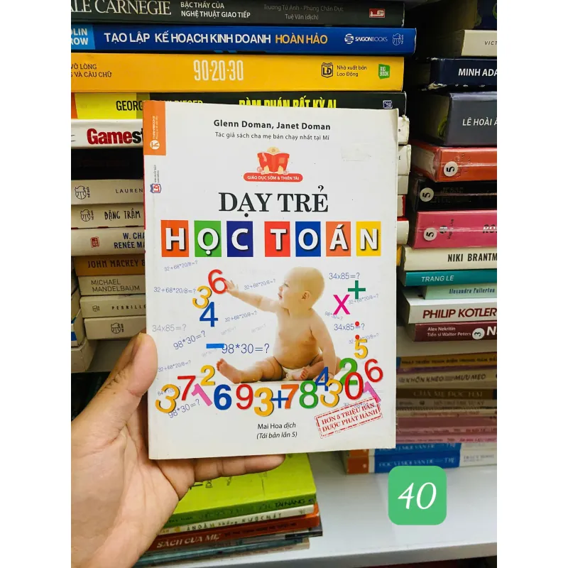 Dạy Trẻ Học Toán - Glenn Doman và Janet Doman#HATRA 778303
