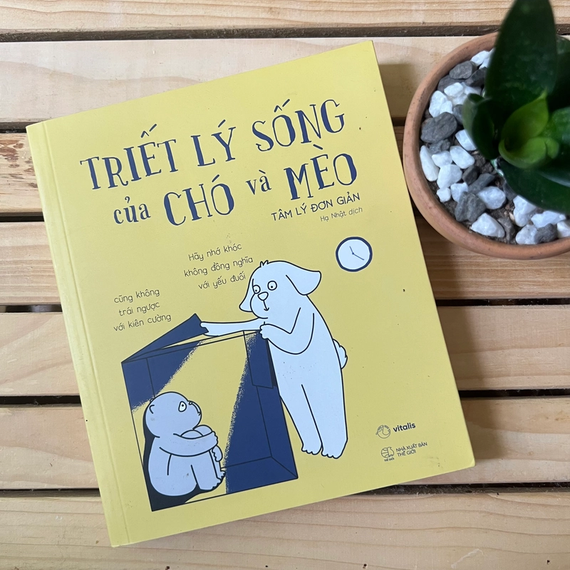 Sách Triết lý sống của Chó và Mèo - Sách mới đọc một lần, còn mới 98% 522415