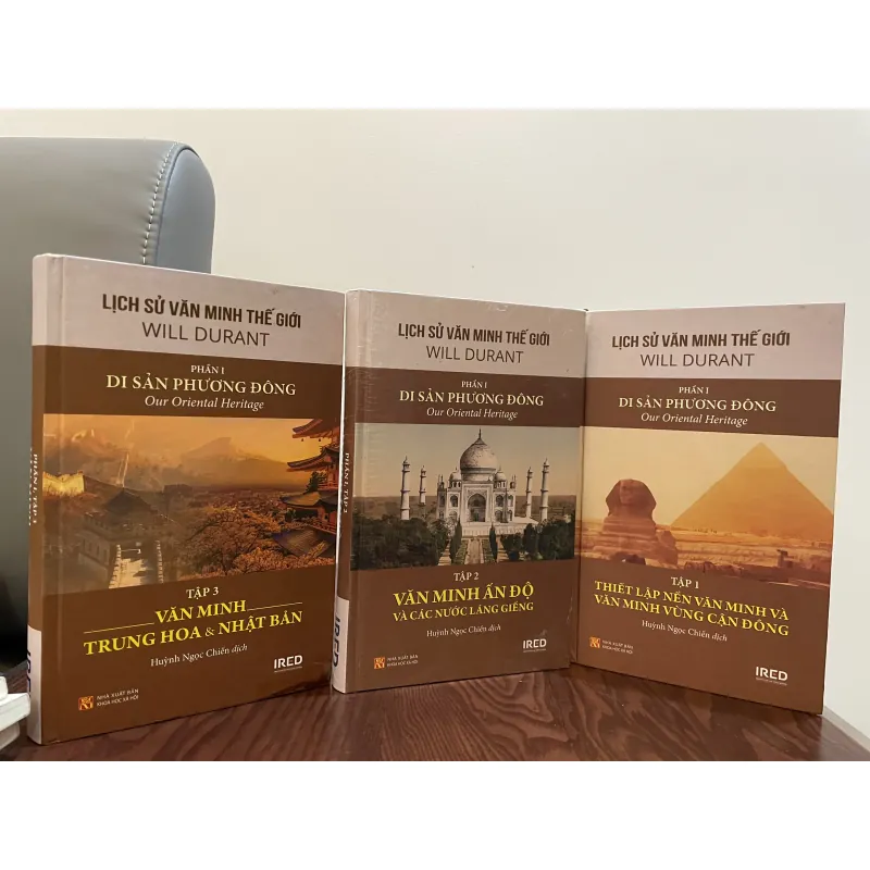 Sách - Lịch Sử Văn Minh Thế Giới Phần 1 - Di Sản Phương Đông (Bộ 3 tập) 974479