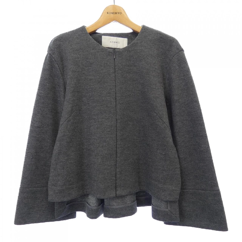 Áo khoác không cổ ADORE 637536