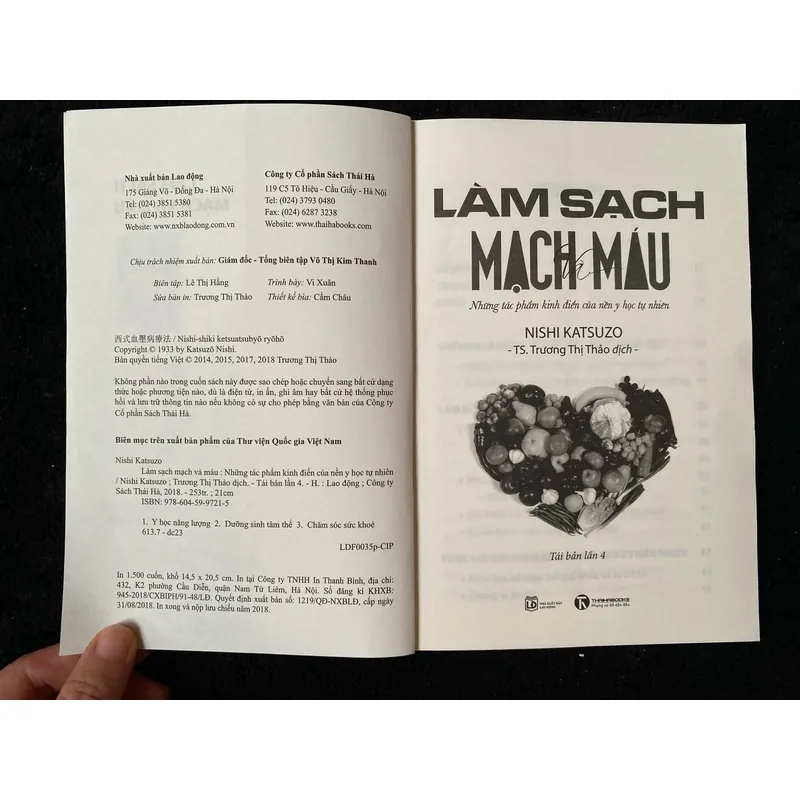 Làm sạch mạch và máu.- Nishi Katsuzo, một chuyên gia về y học tự nhiên. 1053992