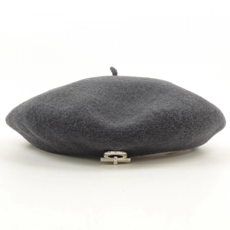 HERMES HERMES Áo mũ Hermes Ankle Wappen Chaine Dunkle Button H232035N Bonnie Sailor Cap 665331