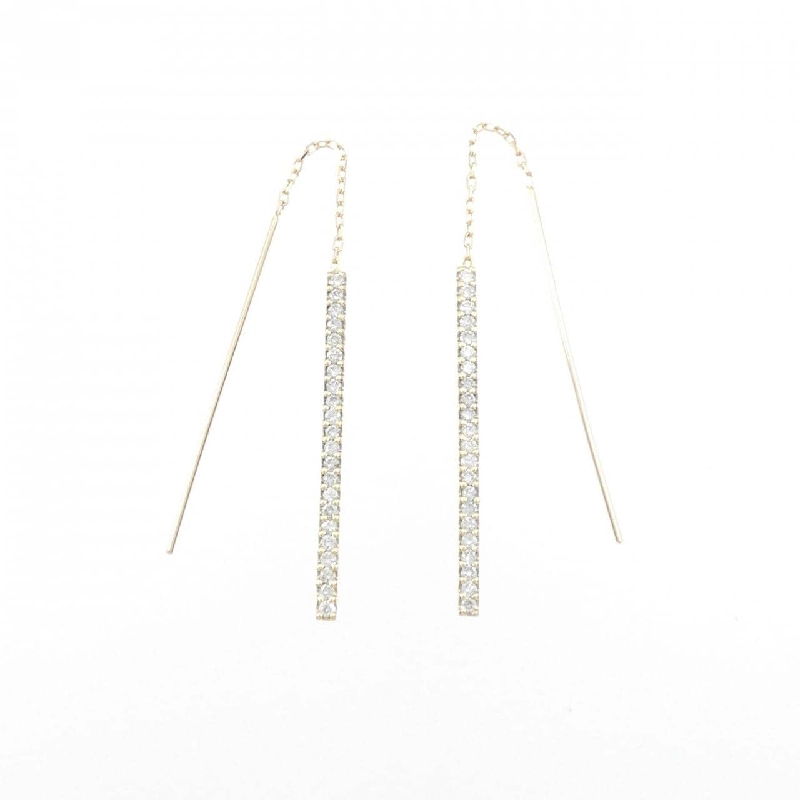 K18YG Bông tai kim cương 0.36CT - Hàng hiệu Chính hãng 871874