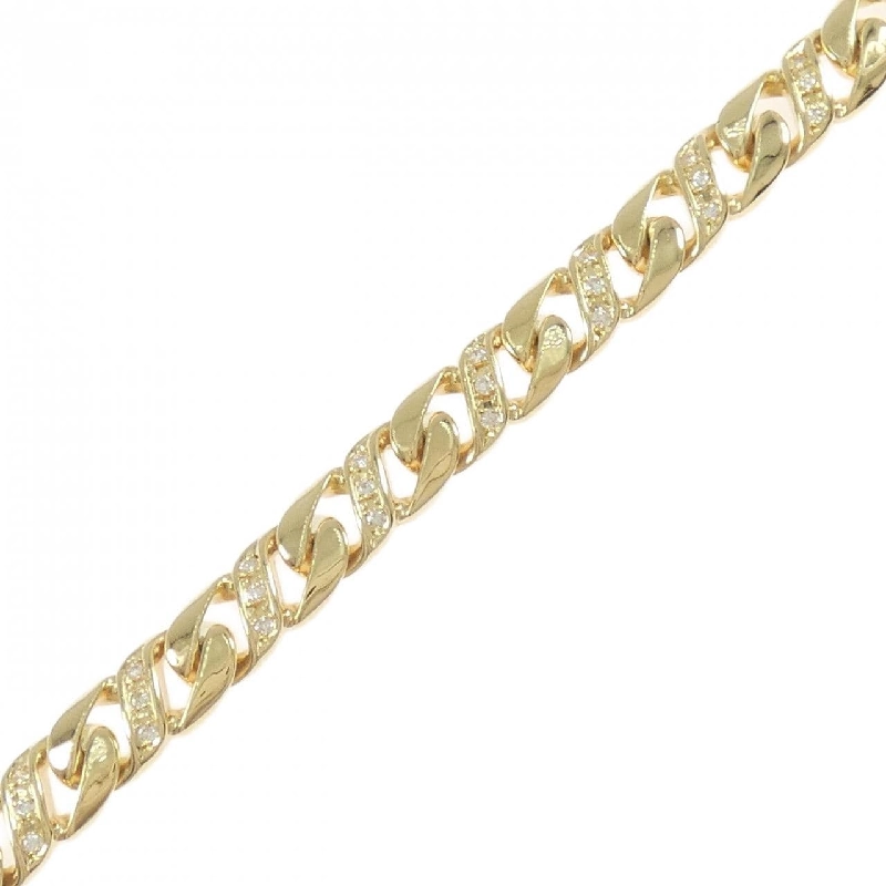 K18YG Vòng tay kim cương 0.50CT - Hàng hiệu Chính hãng 873415