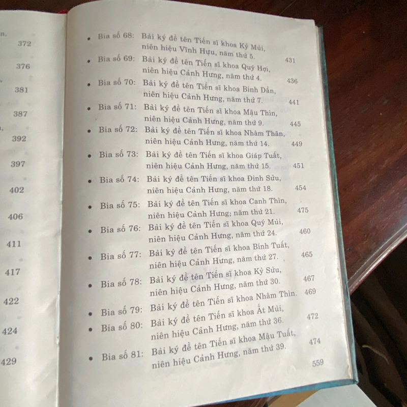 VĂN BIA QUỐC TỬ GIÁM HÀ NỘI (bản bìa cứng in năm 2001) 456160