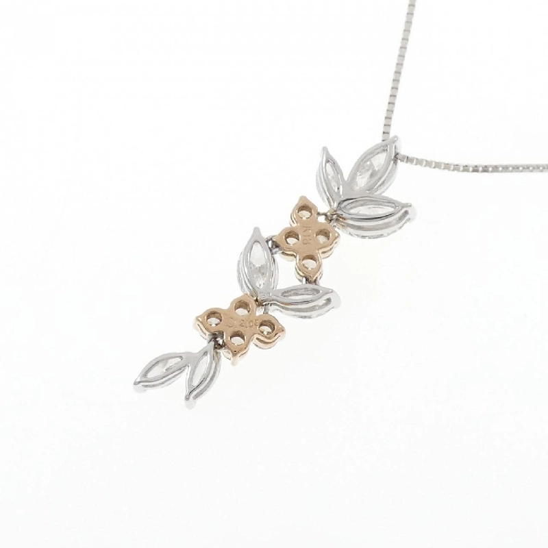 Dây chuyền kim cương K18WG/K18PG 2.09CT - Hàng hiệu Chính hãng 861378