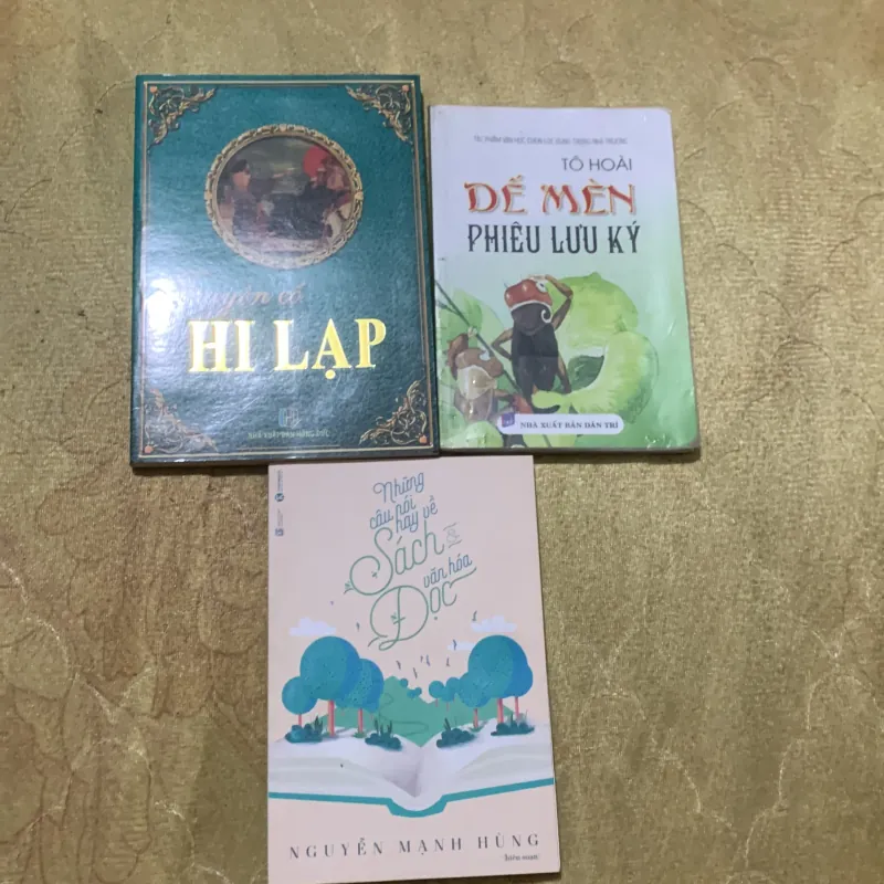 COMBO TRUYỆN CỔ HY LẠP-DẾ MÈN PHIÊU LƯU KÝ-NHỮNG CÂU NÓI HAY VỀ SÁCH VÀ VĂN HOÁ ĐỌC 748556