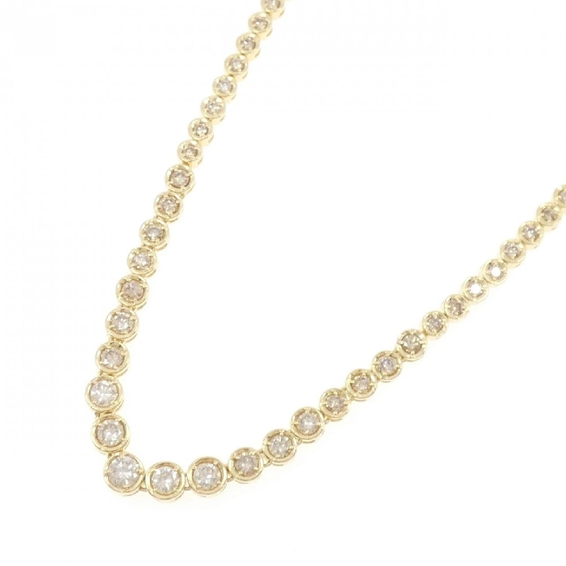 K18YG Dây chuyền kim cương 5.00CT - Hàng hiệu Chính hãng 857466