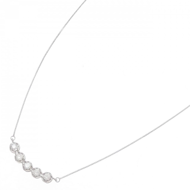 K18WG Dây chuyền kim cương 0.25CT - Hàng hiệu Chính hãng 860836