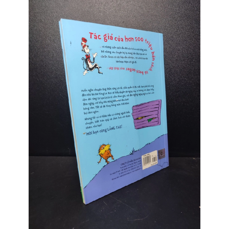 [Phiên Chợ Sách Cũ] Thần rừng lô - Rắc Dr.Seuss 2018 2303 416175