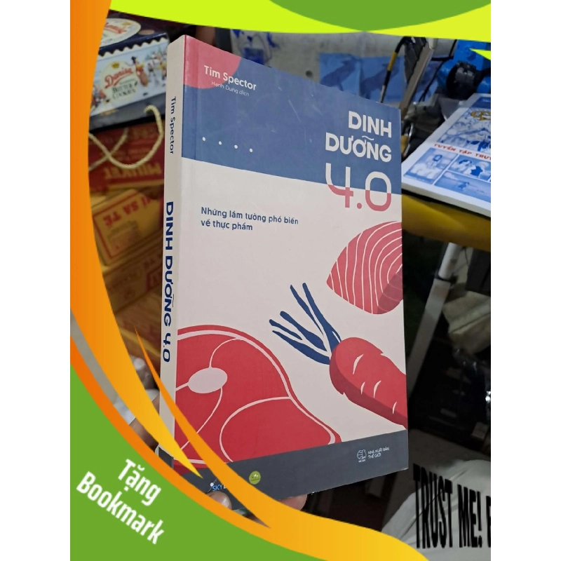 (TẶNG BOOKMARK) Dinh Dưỡng 4.0 - Tim Spector - 2022 mới 90% - SỨC KHỎE - THỂ THAO - RBK3012 943128
