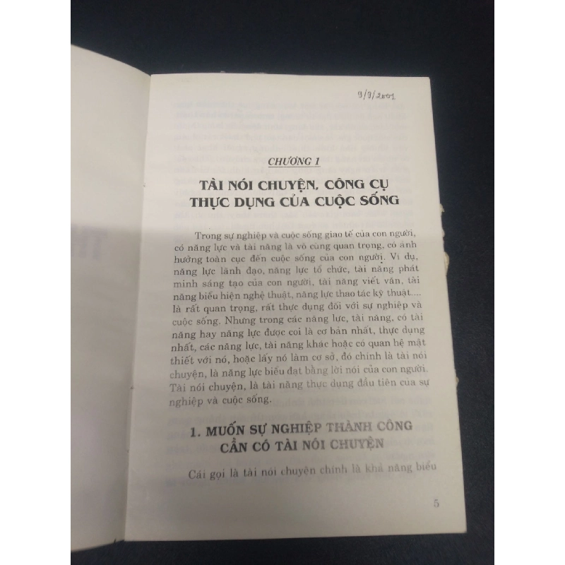 Thuật nói chuyện - Tô Minh 2000 mới 80% ố HCM2504 kỹ năng giao tiếp 913989