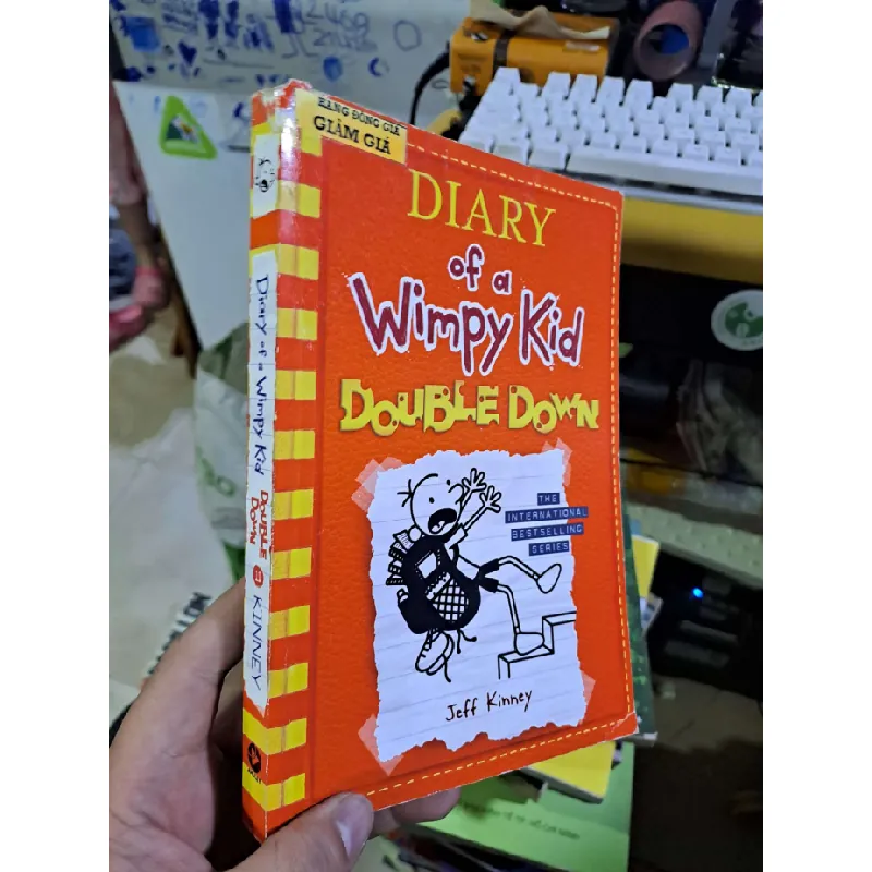 Diary of a wimpy kid double down mới 90% ENGLISH BOOKS HCM1809 Blogmeo21025 582213