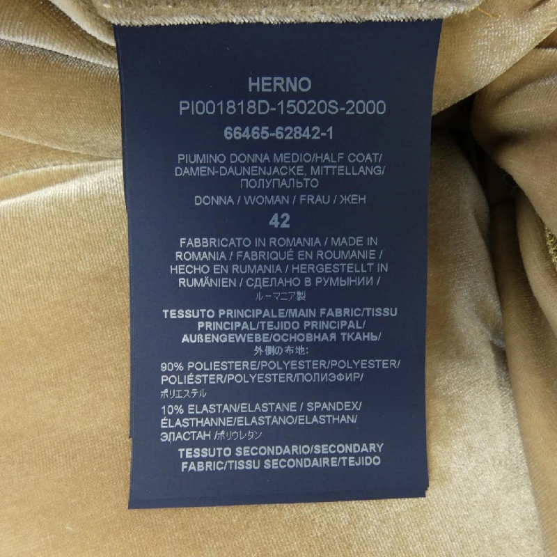 Herno PI001818D Áo khoác lông 633375