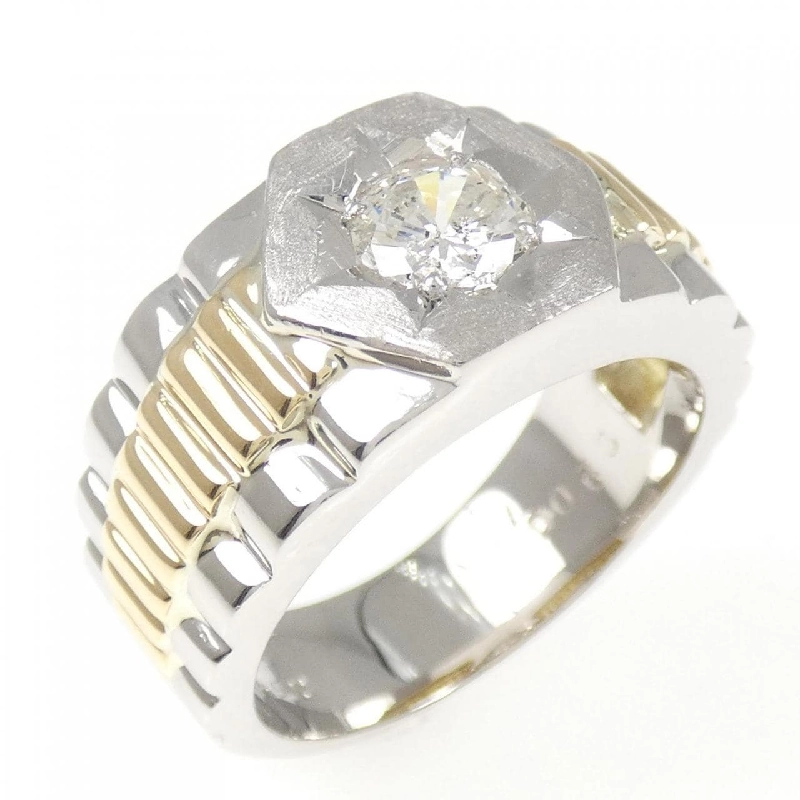 Nhẫn kim cương PT900/K18YG 0.63CT - Hàng hiệu Authentic 852283