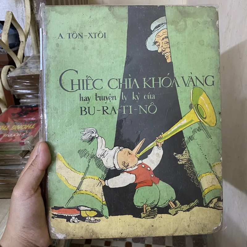Chiếc chìa khóa vàng hay truyện ly kỳ của Buratino - A.Tôn-xtôi  1978   #Hatrinh 434621