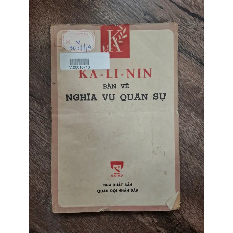Bàn Về Nghĩa Vụ Quân Sự - K.A. Kalinin - Chính trị/Quân sự 716016