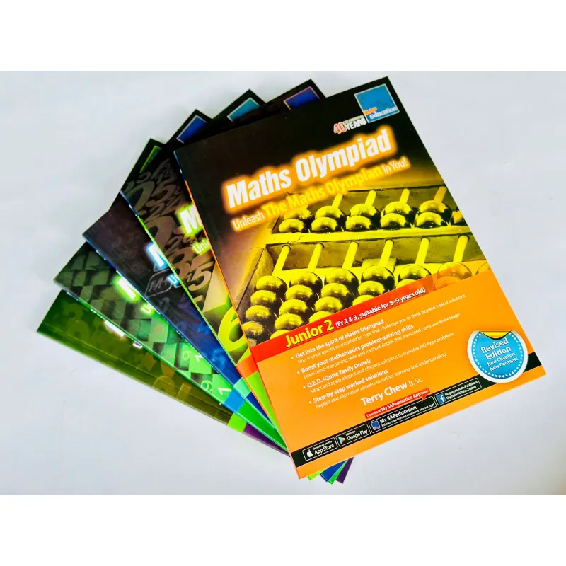 Math Olympiad (Sách nhập) - Bộ 5 quyển 759622
