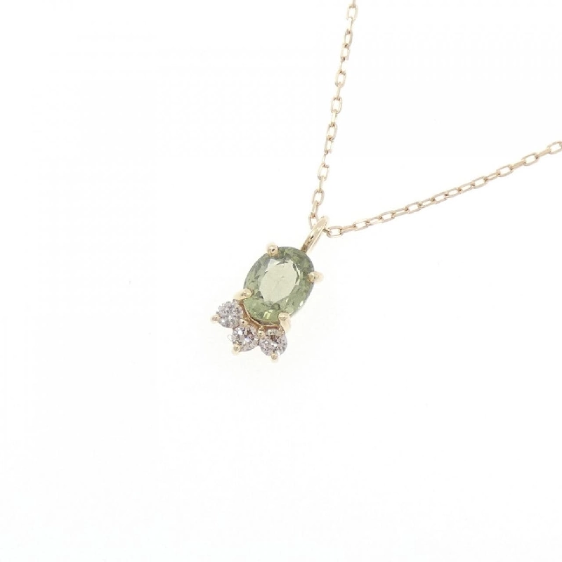 K10YG Sapphire Necklace - Hàng hiệu Authentic 858435