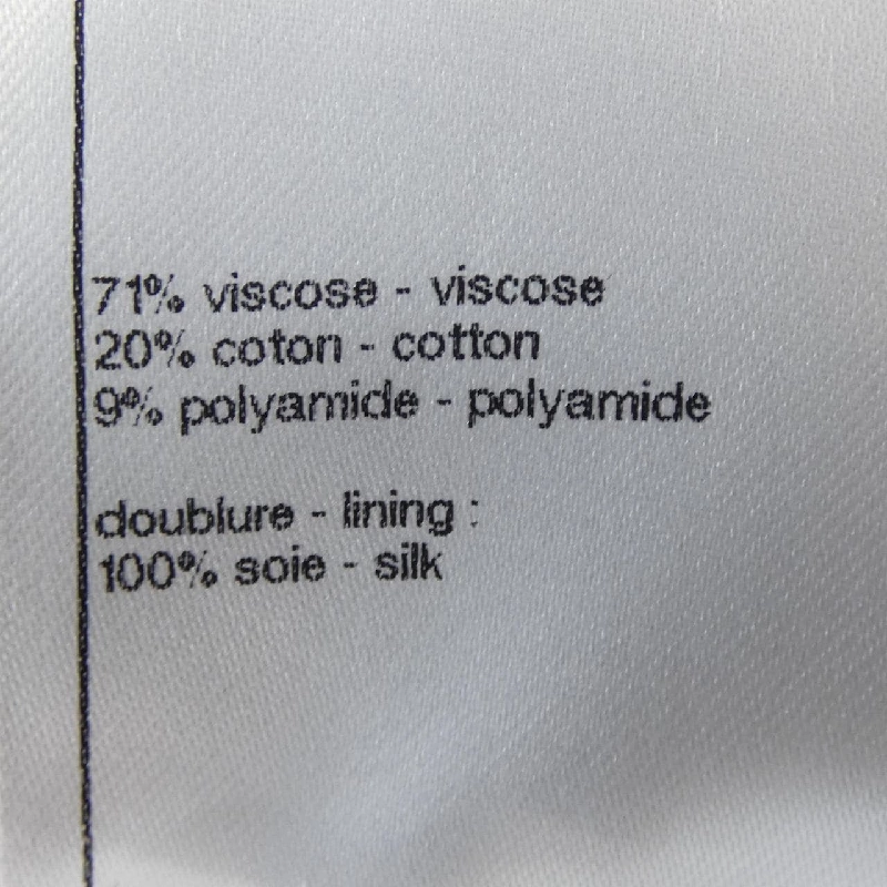 Áo khoác không cổ CHANEL LOOK1 P78982V71196 632003