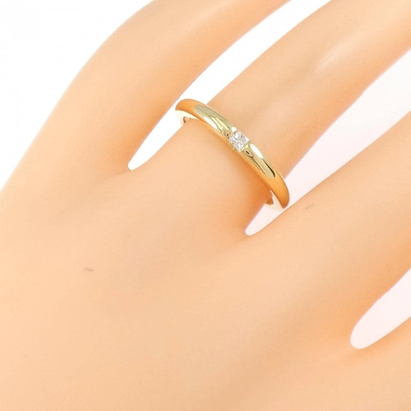 Nhẫn kim cương 750YG - Hàng hiệu Authentic 846487