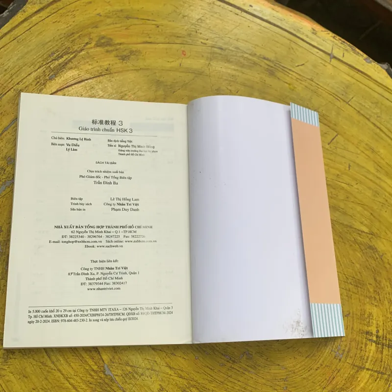 GIÁO TRÌNH CHUẨN HSK 3 ( full hai quyển ) 753225