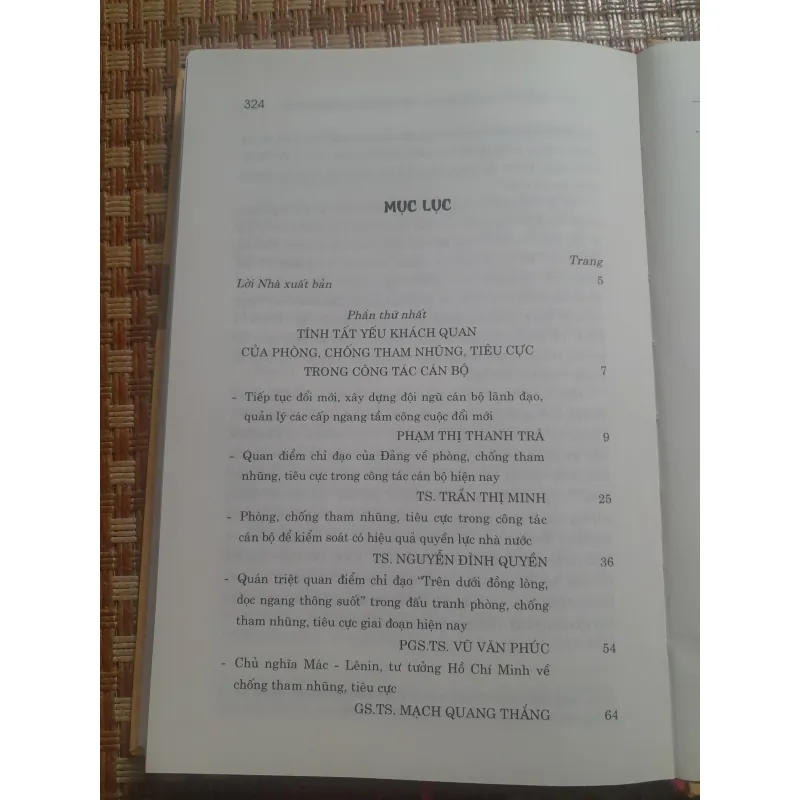 PHÒNG CHỐNG THAM NHŨNG TIÊU CỰC TRONG CÔNG TÁC CÁN BỘ 756957