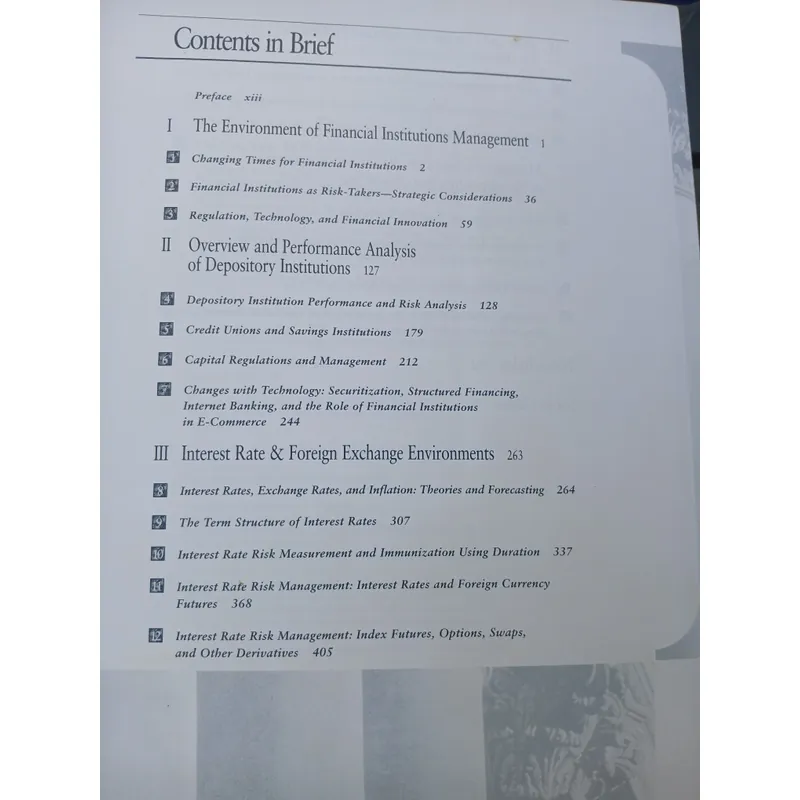 MANAGING FINANCIAL INSTITUTIONS (QUẢN LÝ TỔ CHỨC TÀI CHÍNH)  731537