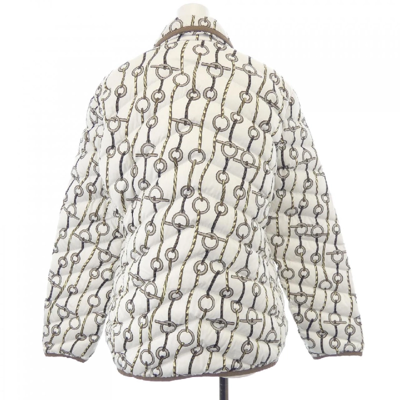 Áo khoác lông vũ HERMES FIGURE ARTISTIQUE CORDE 3H0171D2 627521