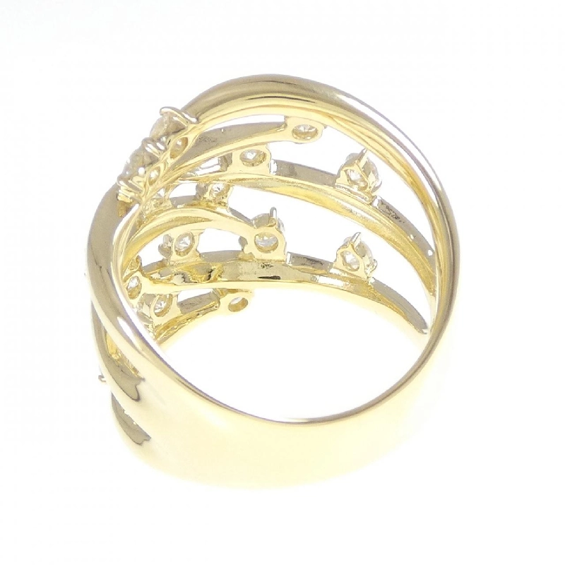 Nhẫn kim cương K18YG 0.80CT 667363