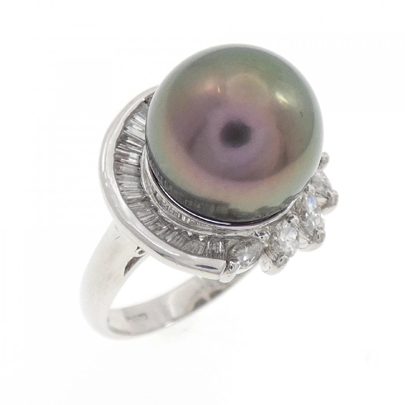 Nhẫn ngọc trai đen PT900 11.2mm - Hàng hiệu Chính hãng 850714