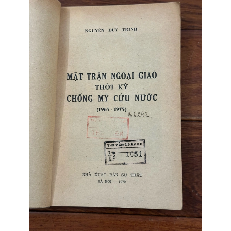 Mặt trận ngoại giao thời kỳ chống Mỹ cứu nước 1965 – 1975 532680