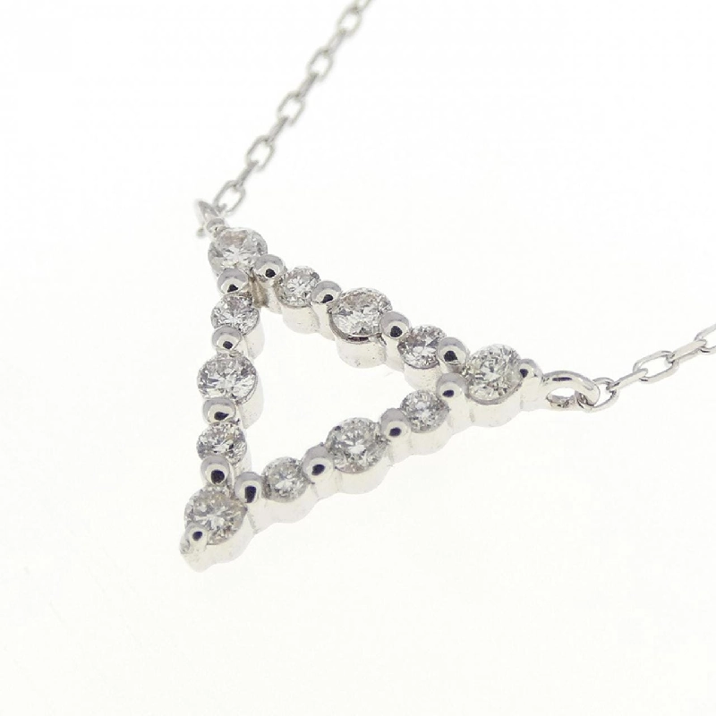 Dây chuyền kim cương K18WG 0.09CT - Hàng hiệu Chính hãng 863861