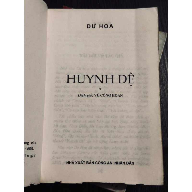 Trọn bộ 2 tập Huynh Đệ - Dư Hoa (đọc mô tả) 498087