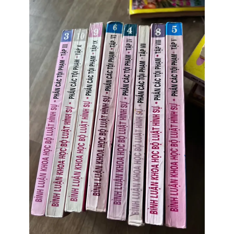 Bình luận khoa học hình sự 8 cuốn 707369