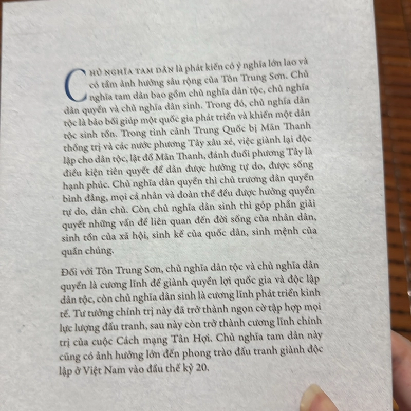 Chủ nghĩa tam dân - Tôn Trung Sơn 531775