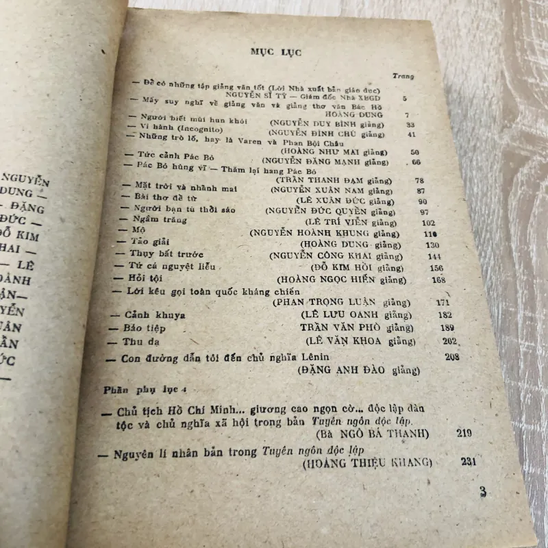 MỘT SỐ BÀI GIẢNG THƠ VĂN CHỦ TỊCH HỒ CHÍ MINH  929157